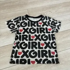 GIRLロゴTシャツ 110cm ホワイト/ブラックのサムネイル