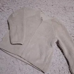 ユニクロ　ベージュ フリースジャケット XL