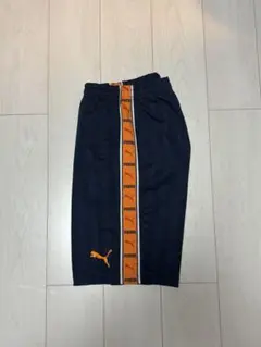 PUMA プーマ　ハーフパンツ オレンジ　紐なし　Mサイズ　ジャージ