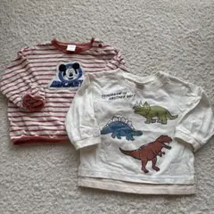 ベビー ロンT 2枚セット 80cm