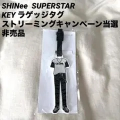 SHINee テミン SUPERSTAR ラゲッジタグ 非売品 希少 銀テープ - メルカリ