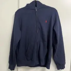 ラルフローレン　ネイビー　パーカー　キッズXL