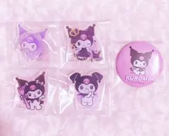 サンリオ クロミ20周年 ダイソー セリア アクリルスタンド 缶バッジ