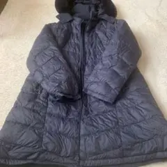 最終　ネイビー ダウン　メルベイユヴァント　軽量　3L あったか　リバーシブル