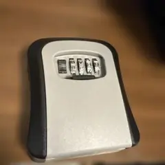 ダイヤル式キーボックス シルバー/ブラック