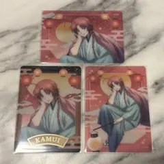 アニメジャパン2026 銀魂　神威 ふぁぼカ 3種コンプリート 箔押し