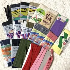 手芸材料　バイアス　パイピング　テープ　まとめ売り
