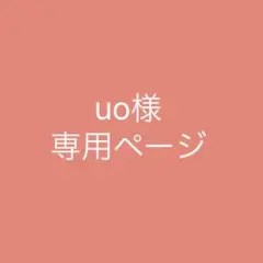 uo様 リクエスト 2点 まとめ商品