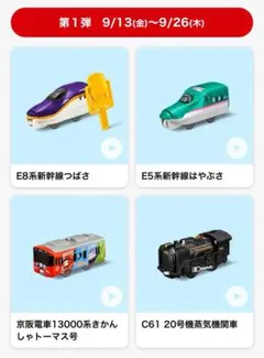 マクドナルド ハッピーセット プラレール2024 第1弾全4種＋DVDセット