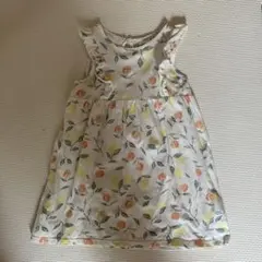 H&M フルーツ柄 ワンピース 85cm
