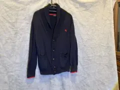 Burberry Black Label ネイビー カーディガン