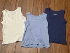 男の子　肌着　タンクトップ3枚セット 80cm