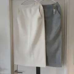 GU ヘビーウェイト スウェット ナロー ロング スカート 色違い2点セットM