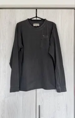 The DUFFER of St.GEORGE 刺繍ロゴ　ピグメント加工ロンT