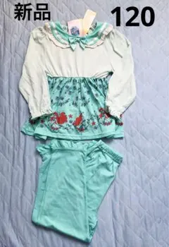 マジョリカ　ディズニープリンセス　アリエル　長袖パジャマ　120◇新品