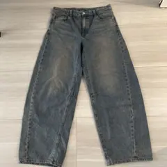 GU バレルレッグジーンズ XL