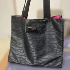 FAUCHON PARIS トートバッグ ブラック ロゴ柄のサムネイル