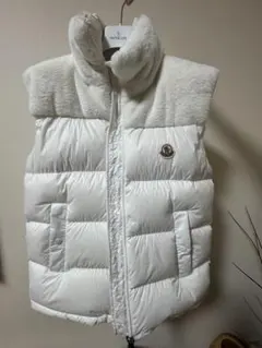 MONCLER モンクレール ホワイト ダウンベスト