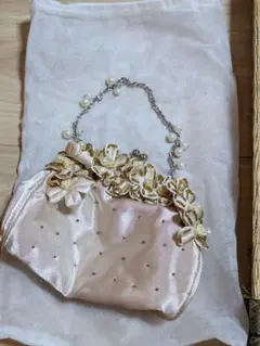 エレガントなパーティーバッグ ピンク