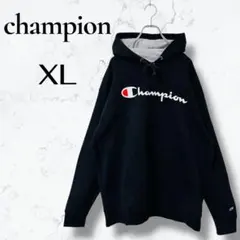 champion チャンピオン　プルオーバー　ゆるだぼ プリントロゴパーカー