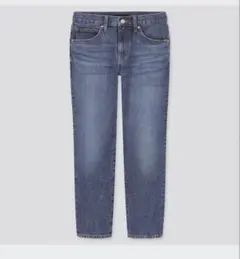 ユニクロ　ボーイフレンドミッドライズアンクルジーンズ ビンテージ 25 S M