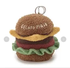【gelato pique（ジェラート ピケ）】パウダーハンバーガーニットポーチ