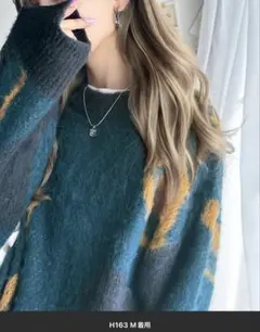 オーバーサイズニットセーター M