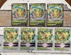 リーフィアV・リーフィアVSTAR 7枚セット　ポケモンカード