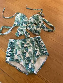 パームツリー柄 セパレート水着