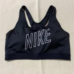 NIKE Dri-FIT ブラック トレーニングブラ