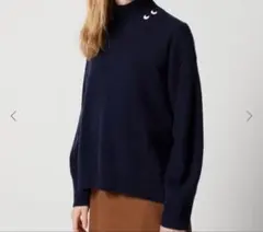 UNIQLO x ANYA HINDMARCH ハイネックセーター　カシミヤ