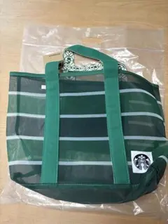 スターバックス　スタバ　海外台湾　メッシュバッグ　漁網師バッグ