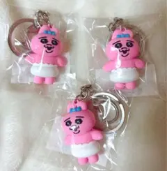 おぱんちゅうさぎ マスコットキーホルダー 3つ