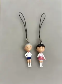 サザエさん　ストラップセット②兄妹セット　カツオ・ワカメのサムネイル