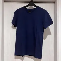 （新品未使用）BEAMS ビームス Tシャツ 紺 Sサイズ 綿100%のサムネイル