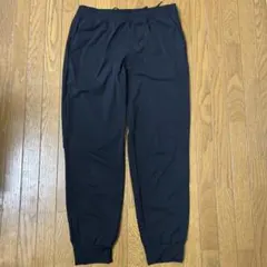 美品　UNIQLO エアリズム ジョガーパンツ Lサイズ 黒