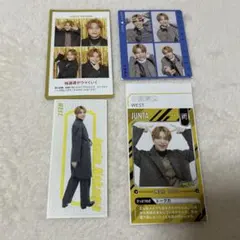 中間淳太 WEST. 証明写真 しおり