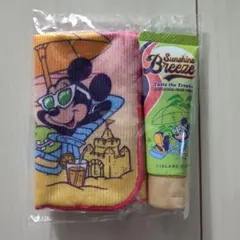 ミッキーマウス タオル＆ハンドクリームセット