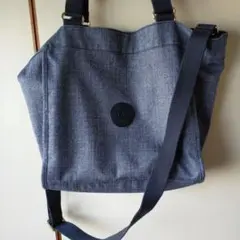 キプリング2WAYバッグ ネイビー