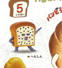 ★ミニチュア★パンどろぼうフィギュアコレクション２　ガチャガチャ　へんしん