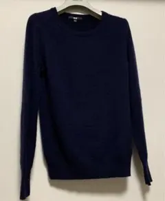 UNIQLO カシミヤ100% セーター　M ネイビー