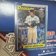 Justin Wrobleski Topps Chrome 2025 ルーキー