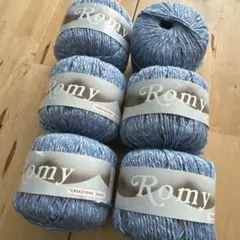 sesia Romy コットン75%ナイロン25% 50g（88m） 6玉