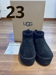 UGG クラシック ウルトラ ミニ プラットフォーム　23㎝