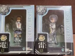 艦これ　電 雷フィギュアセット　1/7スケール　艦隊これくしょん　第六駆逐艦隊