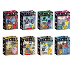 レゴ互換　アモングアス　Among Us　8種セット