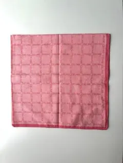 【美品】CELINEセリーヌ 大判58㎝ハンカチ 廃盤ヴィンテージ(11)