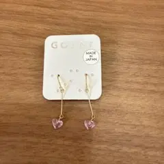 GOLDY ハートピアス ピンクゴールドカラーのサムネイル