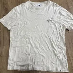tommy jeans Tシャツ ライトベージュ M 美品