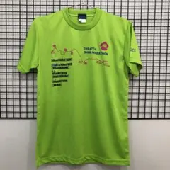 J1671 ASICS Tシャツ Sサイズ 黄緑